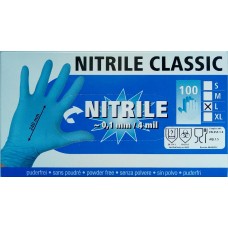 Fejőkesztyű nitril L (100db)